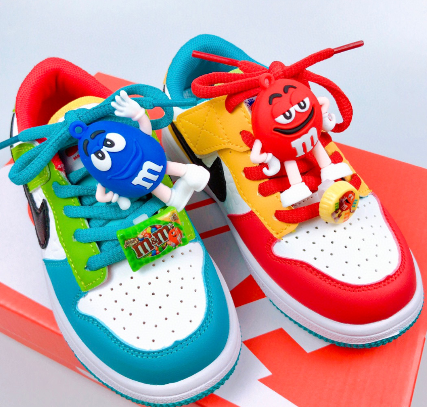 Youth Running Weapon Air Jordan 1 Low Red/Blue Shoes 092